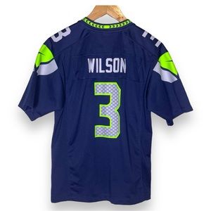 Nike Youth Large Seattle Seahawks Russell Wilson Jersey